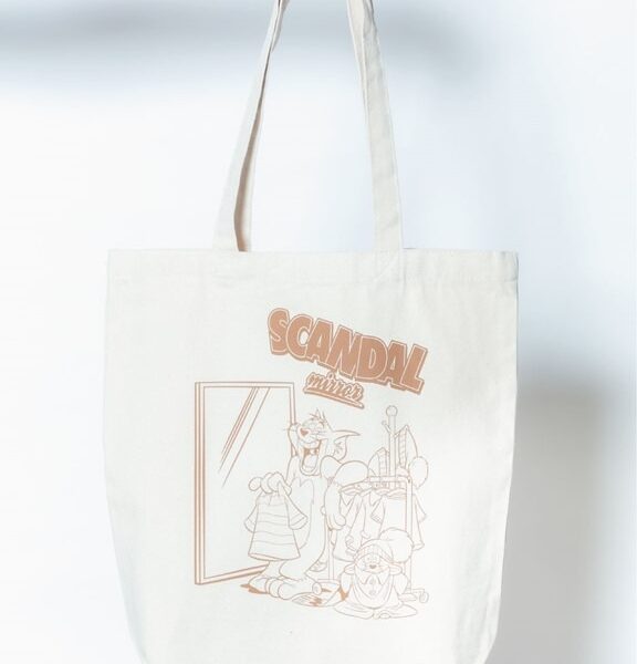 Tom and Jerry collaboration tote bag