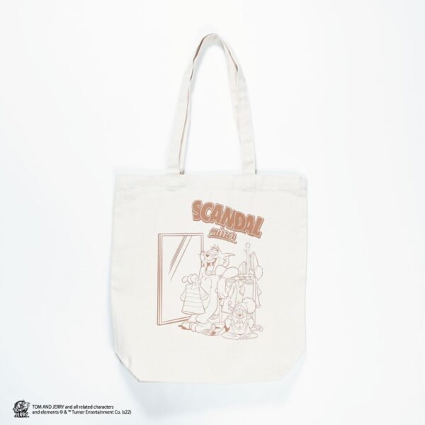 Tom and Jerry collaboration tote bag