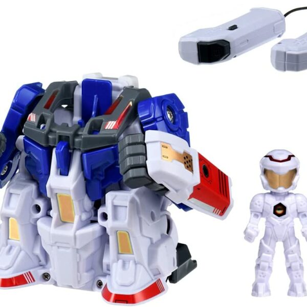 Takara Tomy Integrated Human Unit Butt Buster, White Gunbomber