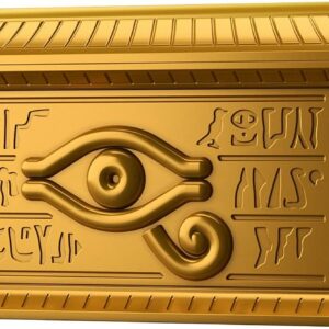 BANDAI SPIRITS ULTIMAGEAR Yu-Gi-Oh Thousand Years Puzzle Storage Box, "Golden Bink", Color Coded Plastic Model