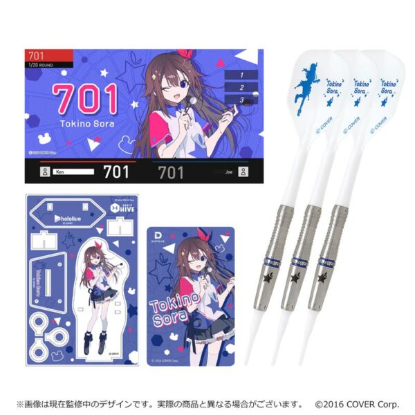 [Darts + Acrylic Stand] Holo Live Darts Set Tokino Sora Ver. (With acrylic darts stand)