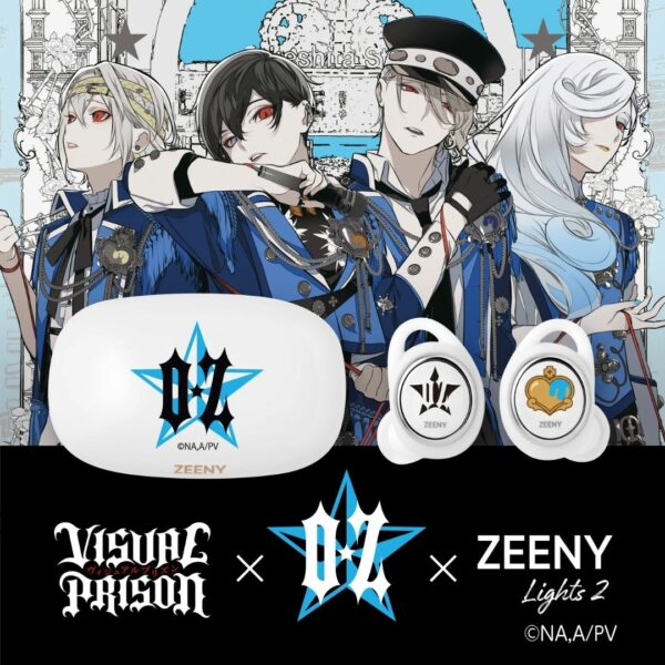 [Earphones] [O ★ Z model] Zeeny Lights 2 x Visual Prison collaboration earphones