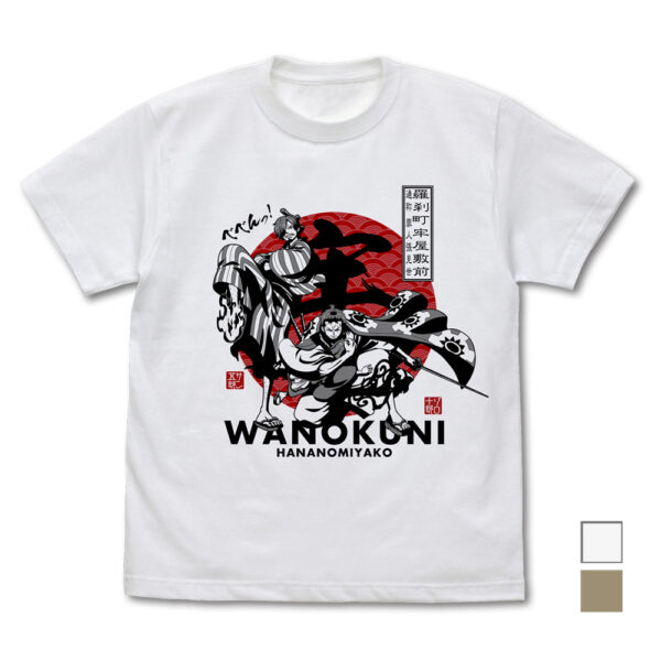 [T-Shirt] Zoro Juro & Sangoro T-shirt [One Piece] - M White only