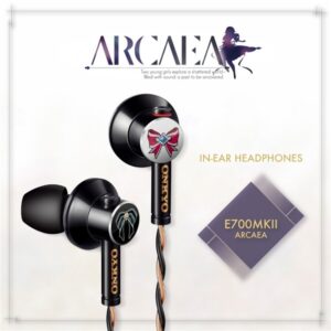 [Earphone] ONKYO high resolution compatible earphone E700MKⅡ "ARCAEA" model