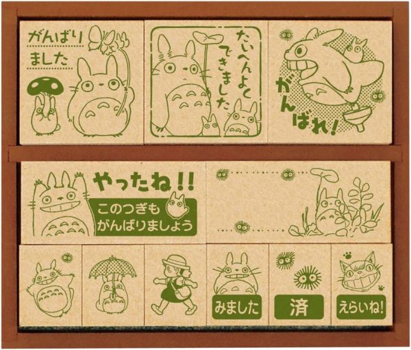 WTJ0722-352 TITIP JEPANG [Rubber Stamp] Studio Ghibli - My Neighbor Totoro Stamp Hanko Reward