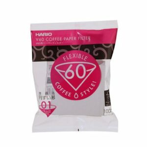 Hario V60 White Paper Filter 100 sheets