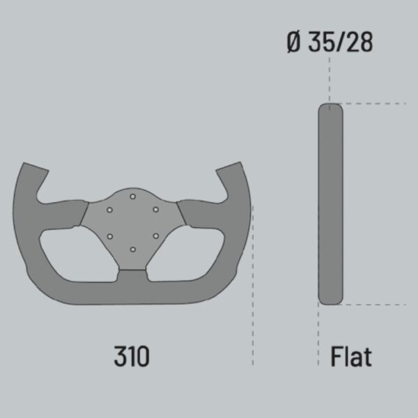 SPARCO P310 310MM