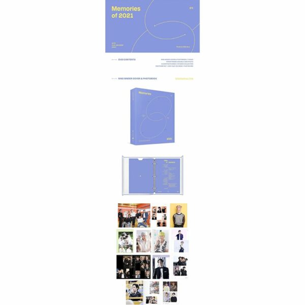 [DVD] BTS Memories of 2021 DVD + Pre-order Benefits