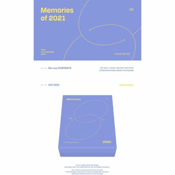 [BD] BTS - Memories of 2021 Blu-ray + Pre-order Benefits