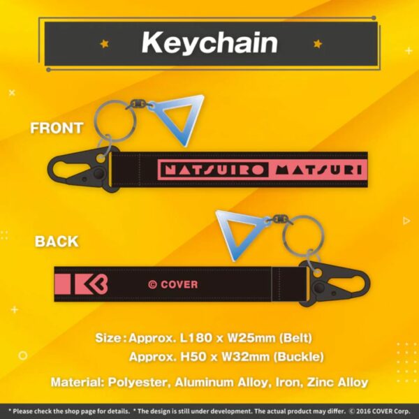 [Keychain] Natsuiro Matsuri Birthday Celebration 2022 Keychain