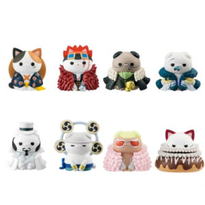 [Minin Figures Set] MEGA CAT PROJECT One Piece Nyan Piece Nyan! Luffy and Rivals Edition 8-piece BOX