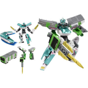 Takara Tomy Plarail Shinkansen Transforming Robot, Shinkalion Z E5 Yamanote Set