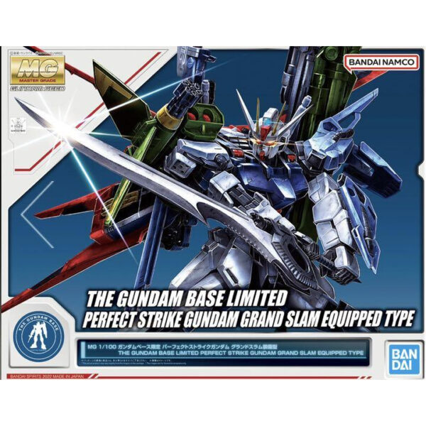 MG 1/100 GUNDAM BASE LIMITED PERFECT STRIKE GUNDAM GRAND SLAM EQUIPPED TYPE