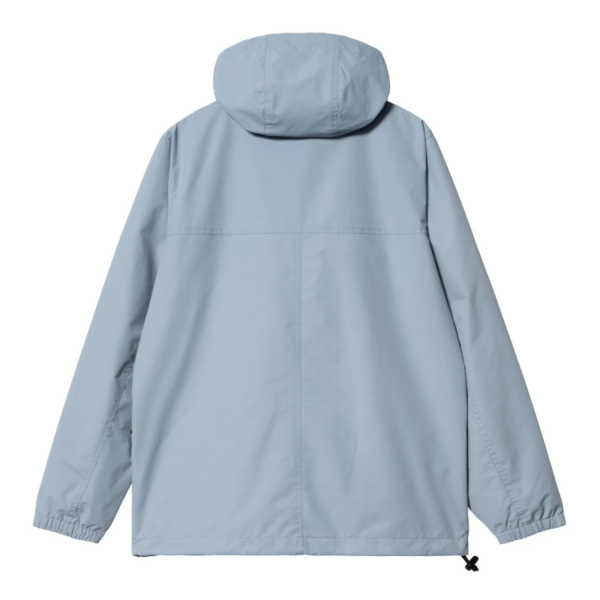 W WINDBREAKER PULLOVER - Frosted Blue / White