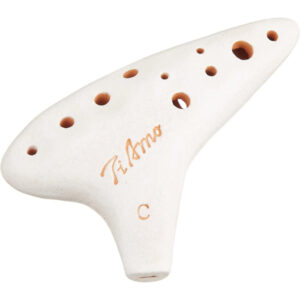 TiAmo Ocarina Soprano C White