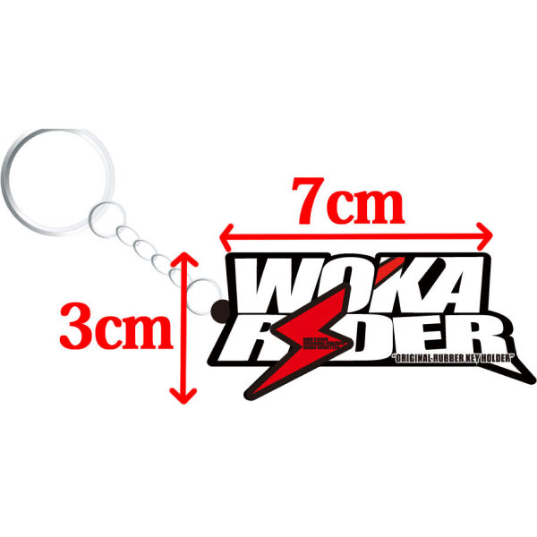 [Keychain] WokaRider rubber key chain