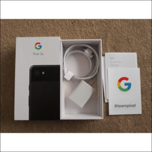 Charger google pixel 3a +box