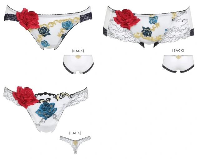 Titip Jepang-Lingerie Rose of Versailles