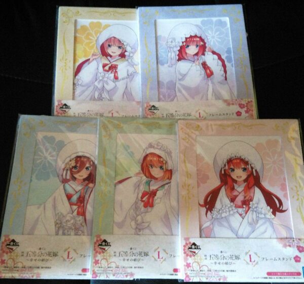 Ichiban Kuji Lottery: Quintessential Quintuplets The Movie: The Knot of Happiness, Prize L Frame Stand, Ichibana - May Set