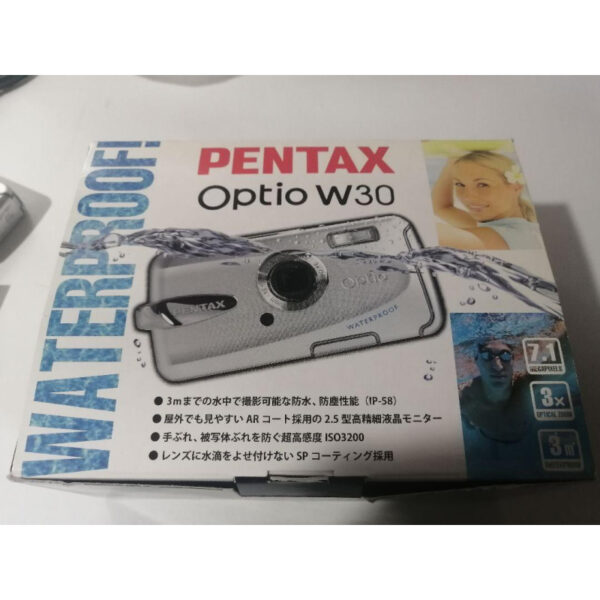 Waterproof digital camera PENTAX Optio W OPTIO W30 SILVER