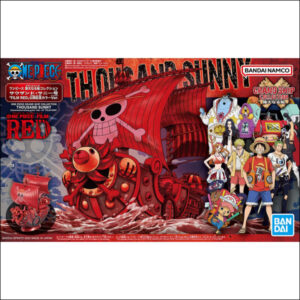 BANDAI GSC ONE PIECE THOUSAND SUNNY RED