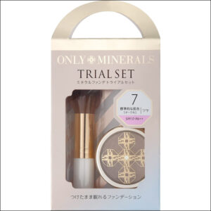 Only Mineral Mineral Mineral Foundation Trial Set 7 Ochre 2.5g