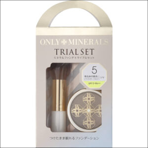 Only Mineral Mineral Mineral Foundation Trial Set 5 Light Ochre 2.5g