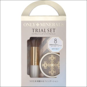 Only Mineral Mineral Mineral Foundation Trial Set 8 Ochre 2.5g