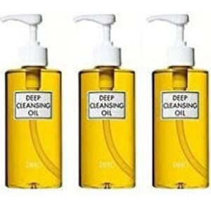 DHC Medicated Deep Cleansing Oil (L) Set of 3