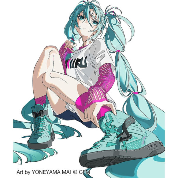 FILA HATSUNE MIKU TERATACH 600 HI LIGHT BLUE/GREY