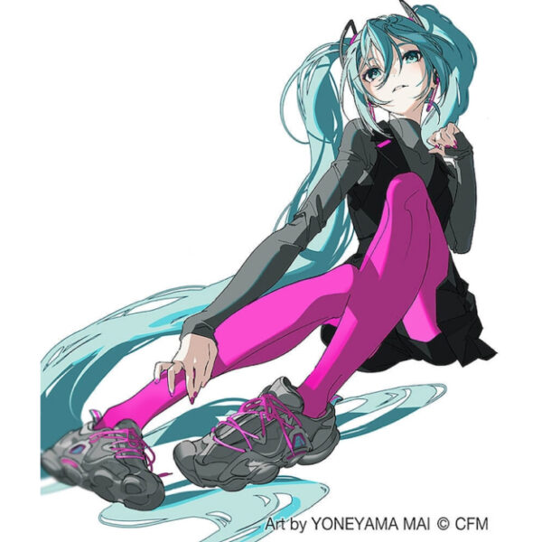 FILA HATSUNE MIKU TERATACH 600 HI DARK GREY/BLUE