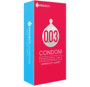 G PROJECT GPRO Condom 0.03 6 pieces