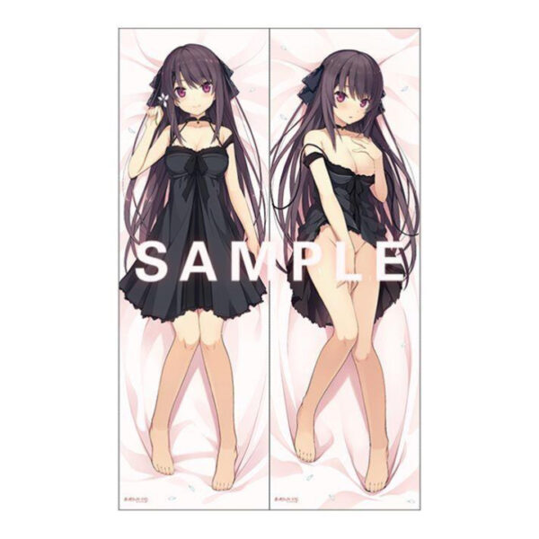 Unopened Aokana Misaki Tobisawa Black One Piece Body Pillow Cover