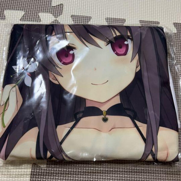 Unopened Aokana Misaki Tobisawa Black One Piece Body Pillow Cover