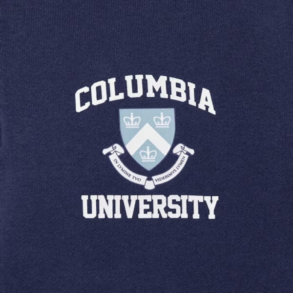 Heavyweight Sweatshirt Half Zip Pullover Columbia University in the City of New York 2