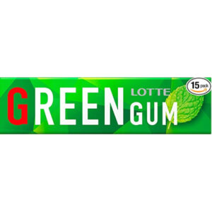 LOTTE Green Gum isi 3 pack (27 lembar)