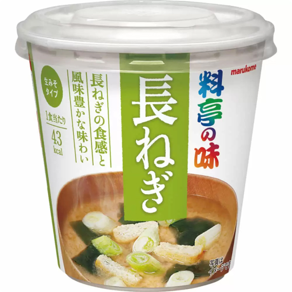 Marukome Green Onion Cup Instant Miso Soup - TITIP JEPANG