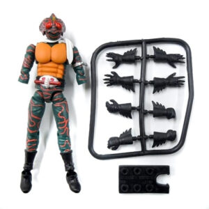 Shokugan Trading Figure 4. Kamen Rider Amazon "SHODO-X Kamen Rider 9"