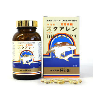 Shinsendo [DHA & EPA 300 grain for squalene] Regular warranty Shark kiss extracted from shark liver