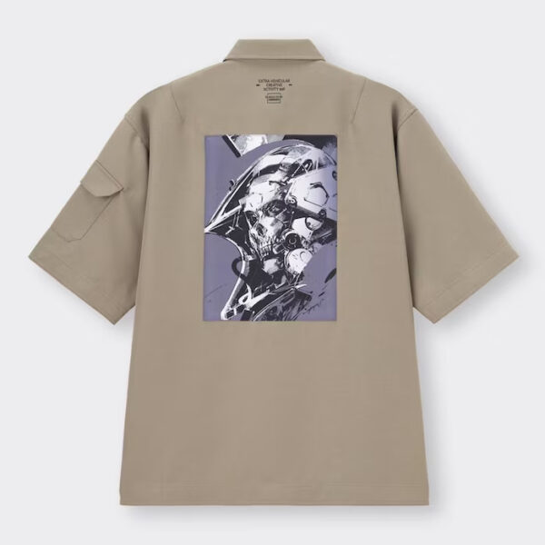 Oversize shirt (half sleeve) KOJIMA PRODUCTIONS