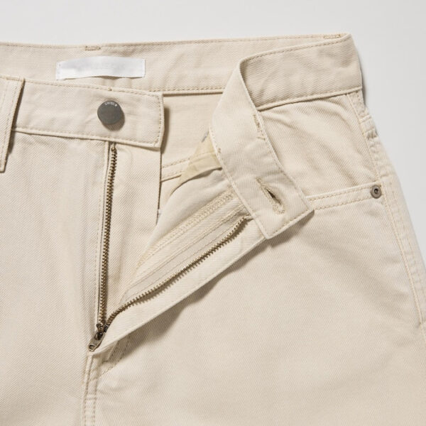 Baggy jeans (standard length 76cm) - 01 OFF WHITE