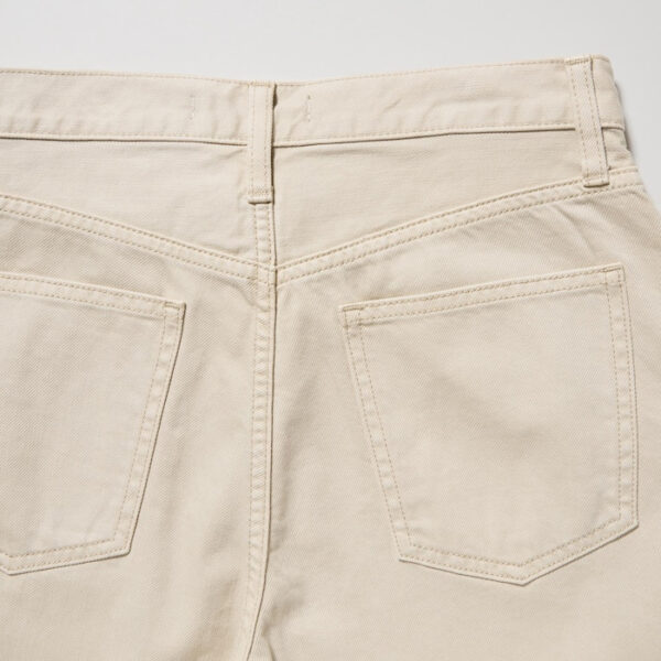 Baggy jeans (standard length 76cm) - 01 OFF WHITE