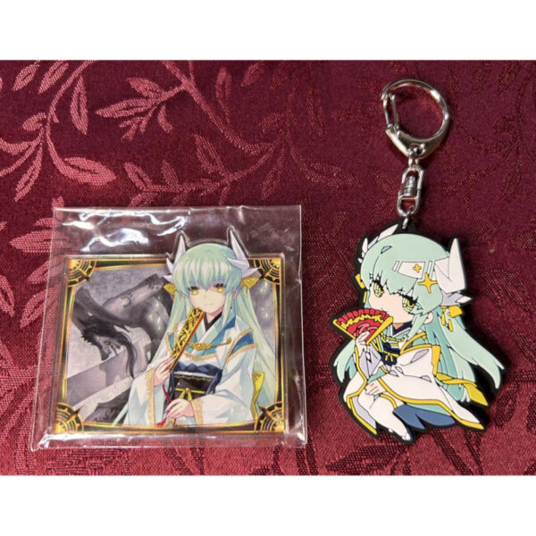 Fate Grand Order Kiyohime Rubber Strap Acrylic Badge FGO