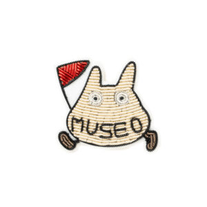 Ghibli Museum Original Metal Thread Embroidery Brooch MUSEO Totoro