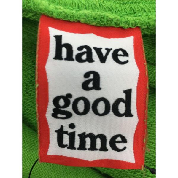 [Hoodie] Have a Good Time (Parker/L/Cotton/GRN/Plain)