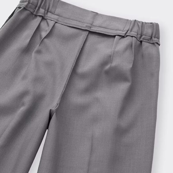 [Pants] GU Low Waist Baggy Pants (Standard Length 70.5-74.5cm) 07 GRAY