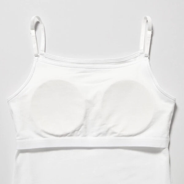 [Top] GIRLS AIRism Cotton Blend Bra Top (Camisole)