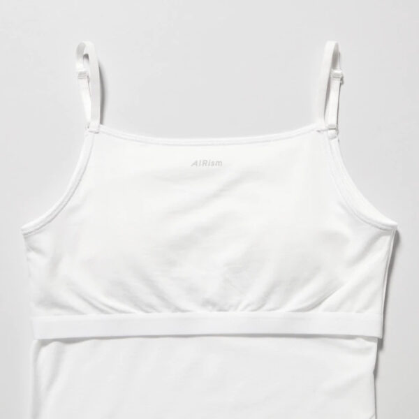 [Top] GIRLS AIRism Cotton Blend Bra Top (Camisole)