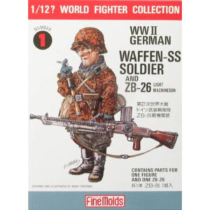 1/12 World Fighter Collection German Waffen-SS Soldier Rudolf