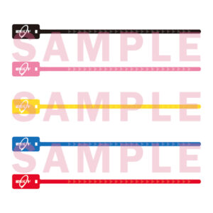 [Rubber bracelet] “Bocchi Za Rock!” Cable ties